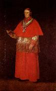 Francisco de Goya Portrait of Cardinal Luis Marea de Borben y Vallabriga oil painting reproduction